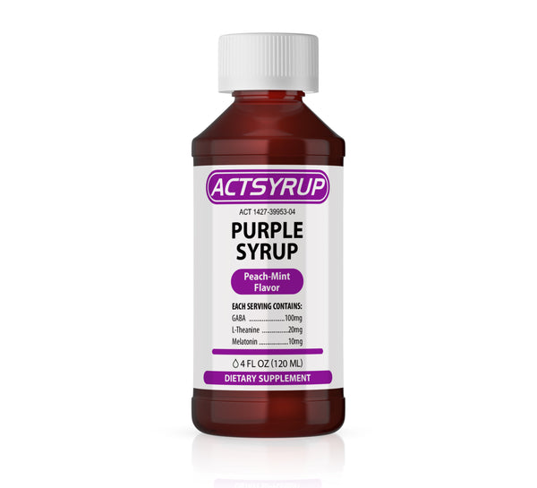 (4oz) Purple Peach-Mint Flavor