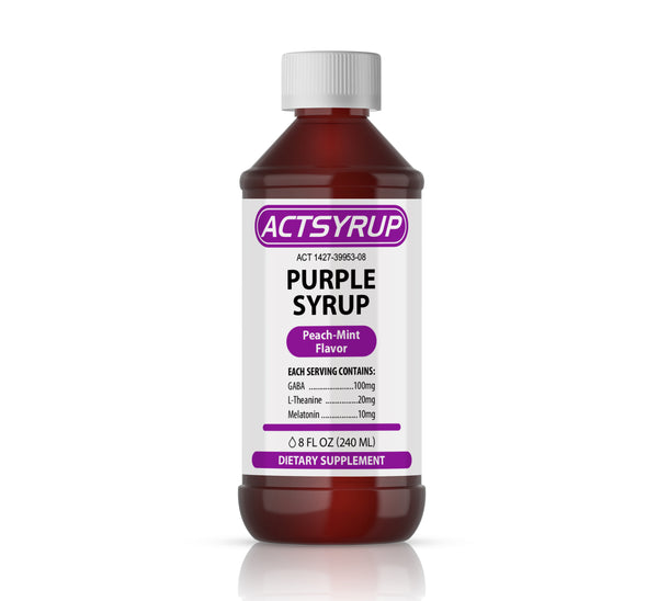 (8oz) Purple Peach-Mint Flavor