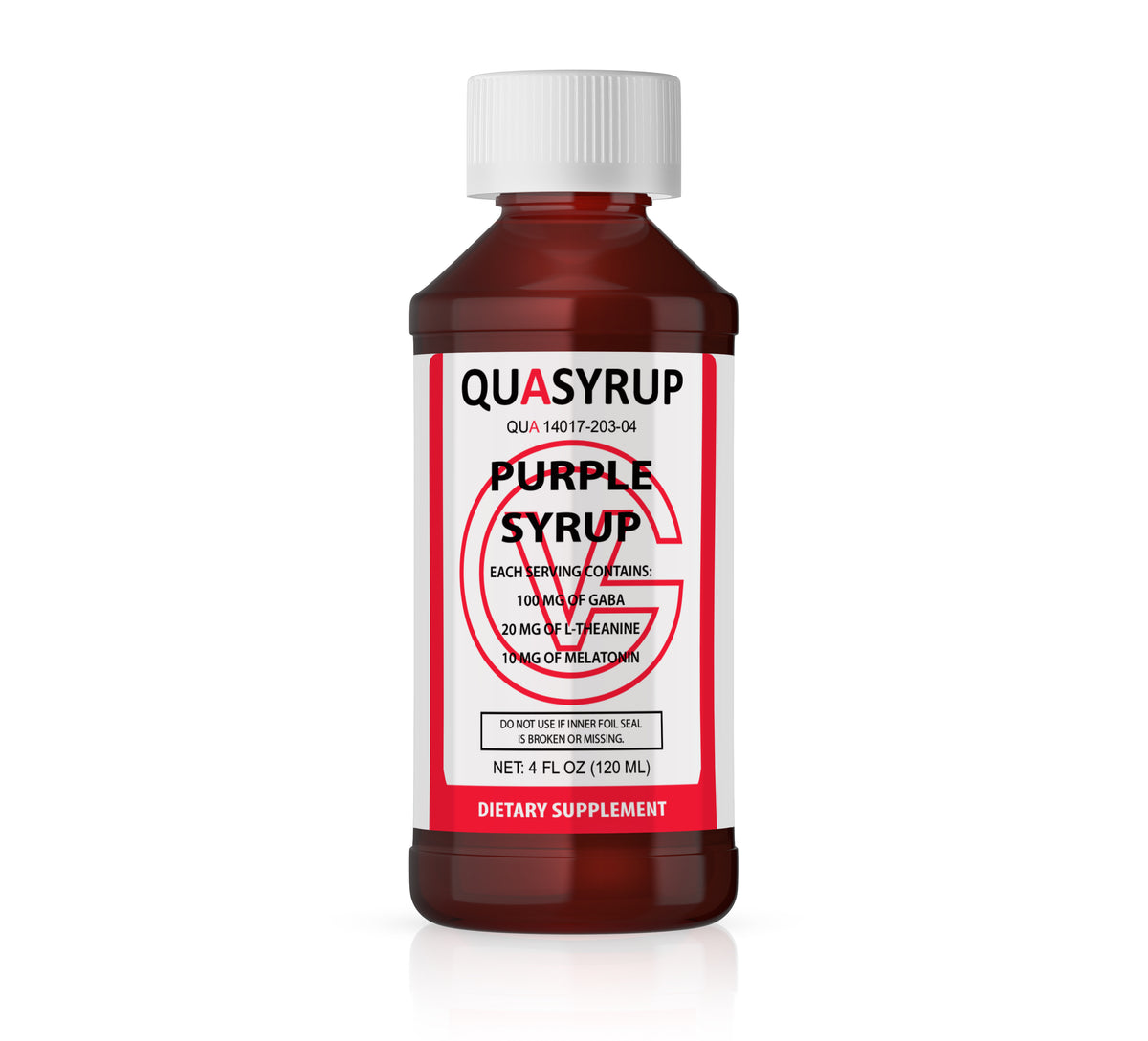 Wocklean Legal Lean All Natural Purple Relaxation Syrup (4oz)